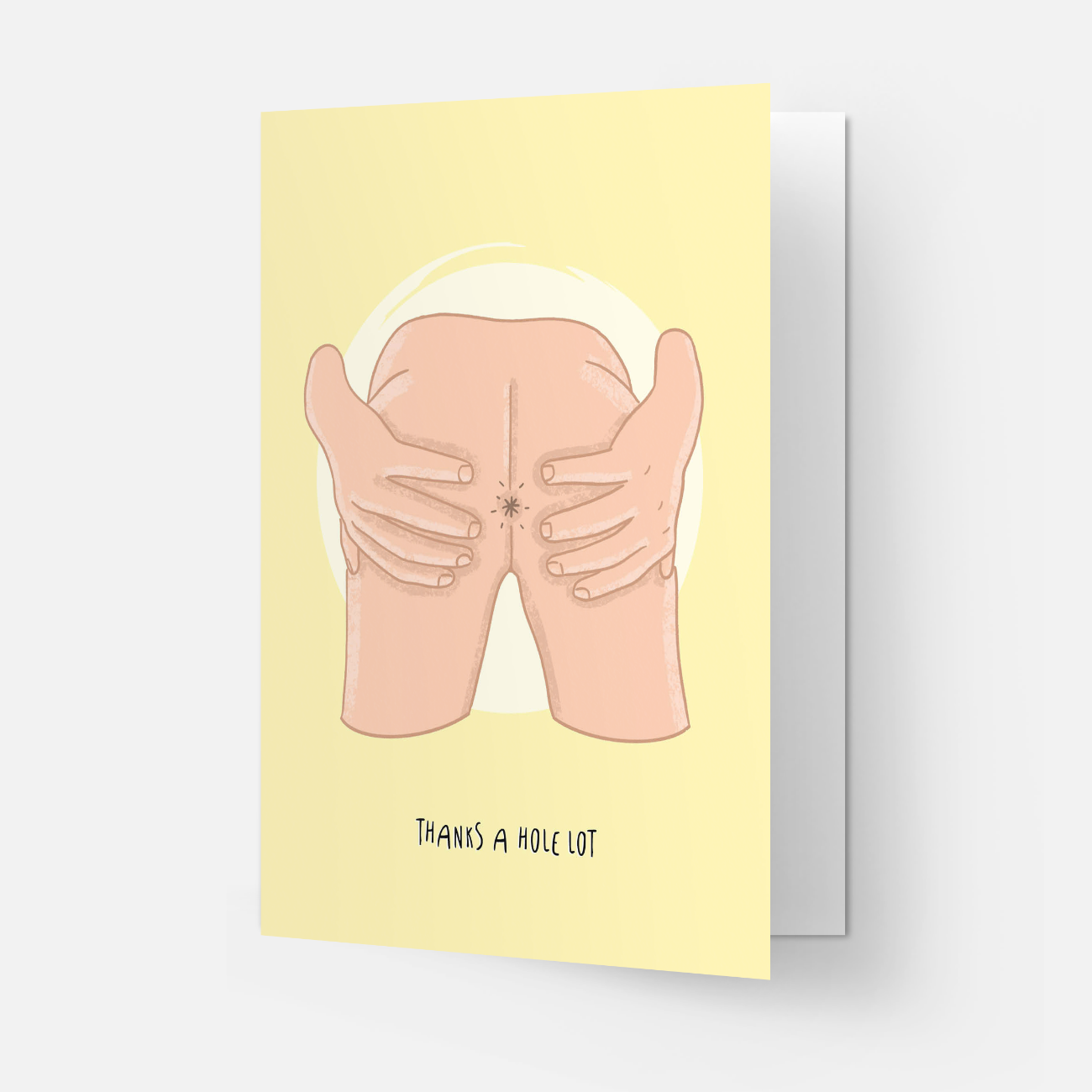 Thanks Hole Lot | Greeting Card