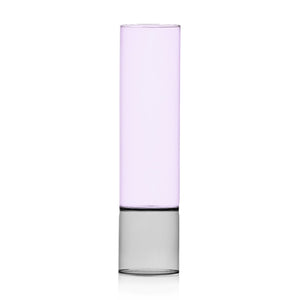 Vase Fumé/rose | 37 cm