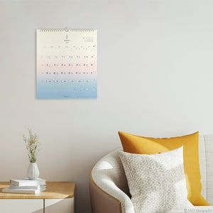 2026 Calendar Gradation Day Length