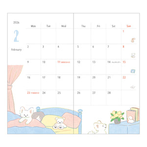 2026 Midori Pocket Diary | Slim Dog