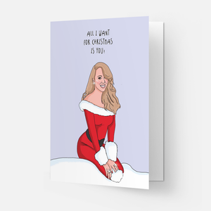 All I Want - Mariah Carey | Weihnachtskarte