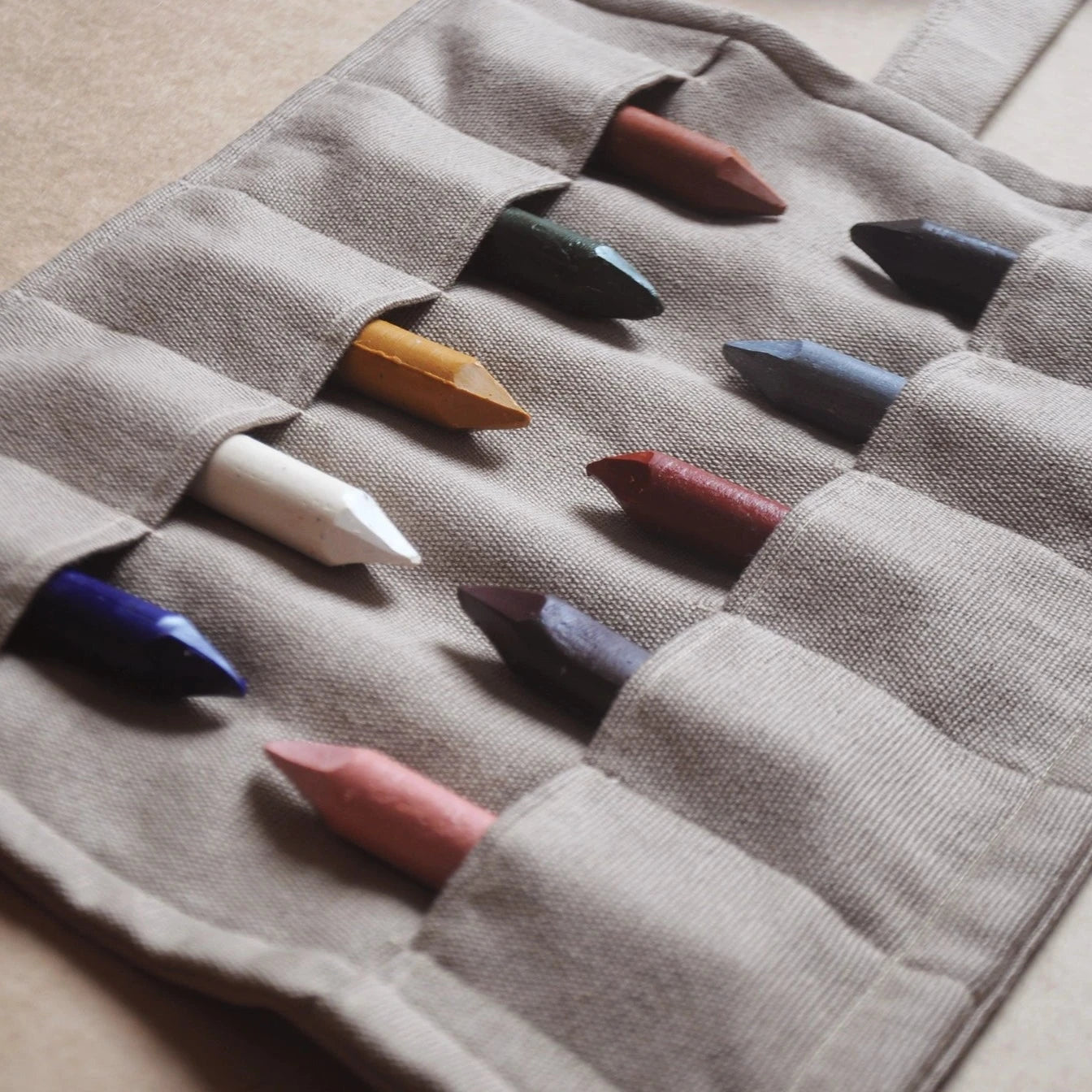 Bâtonnets/crayons de peinture à l'huile à la cire d'abeille naturelle en rouleau