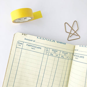 Carnet de notes vintage - Couleurs assorties