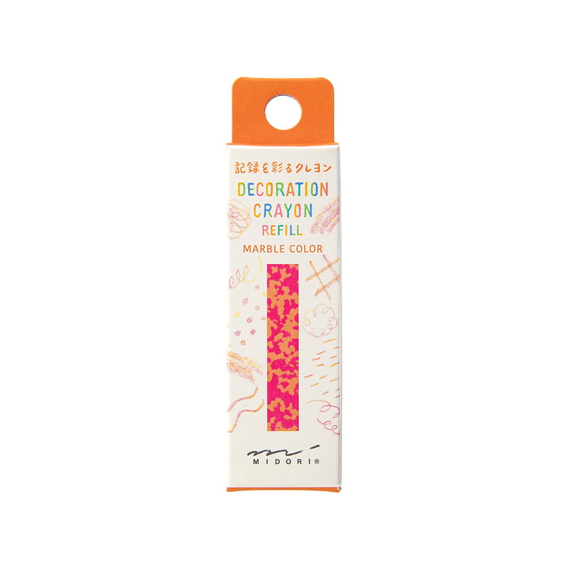 Recharge de crayons décoratifs rose x orange