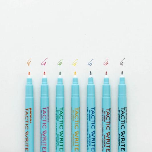 Tactic Writer ensemble de 7 couleurs