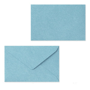 Ensemble de cartes typographiques Cadre bleu