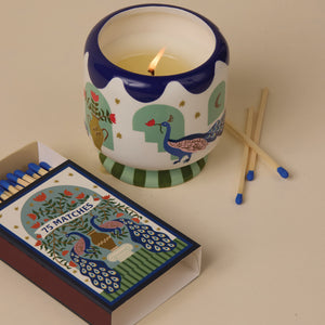 A Dopo Scented Candle | Peacock | Misted Lime