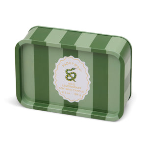 A Dopo Tin Scented Candle | Snake | Wild Lemongrass