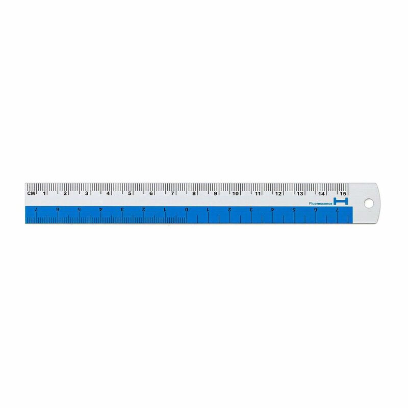 Aluminum Ruler 15cm | Blue