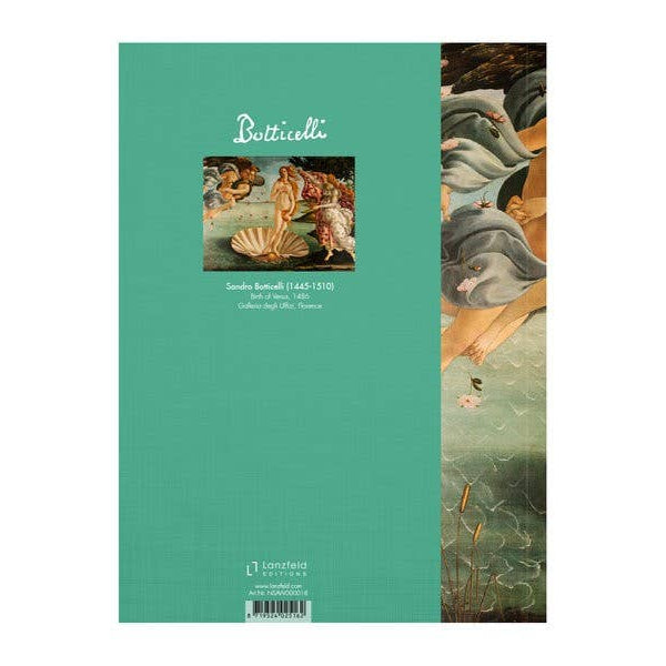 Artist Journal Sketchbook | Botticelli | Birth Of Venus