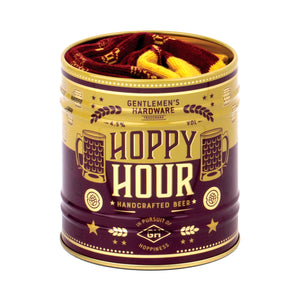 Gentlemen's Hardware Hoppy Hour beer can on a white background