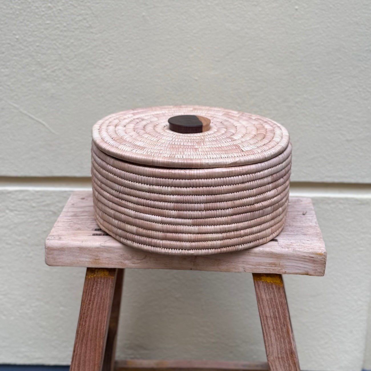 short basket with lid for storage at material26 berlin