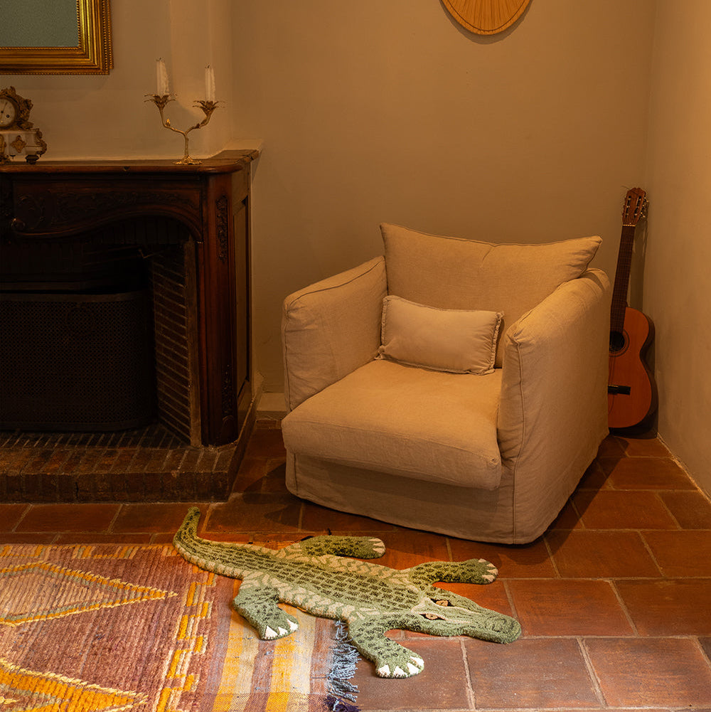 Coolio Crocodile Rug Small
