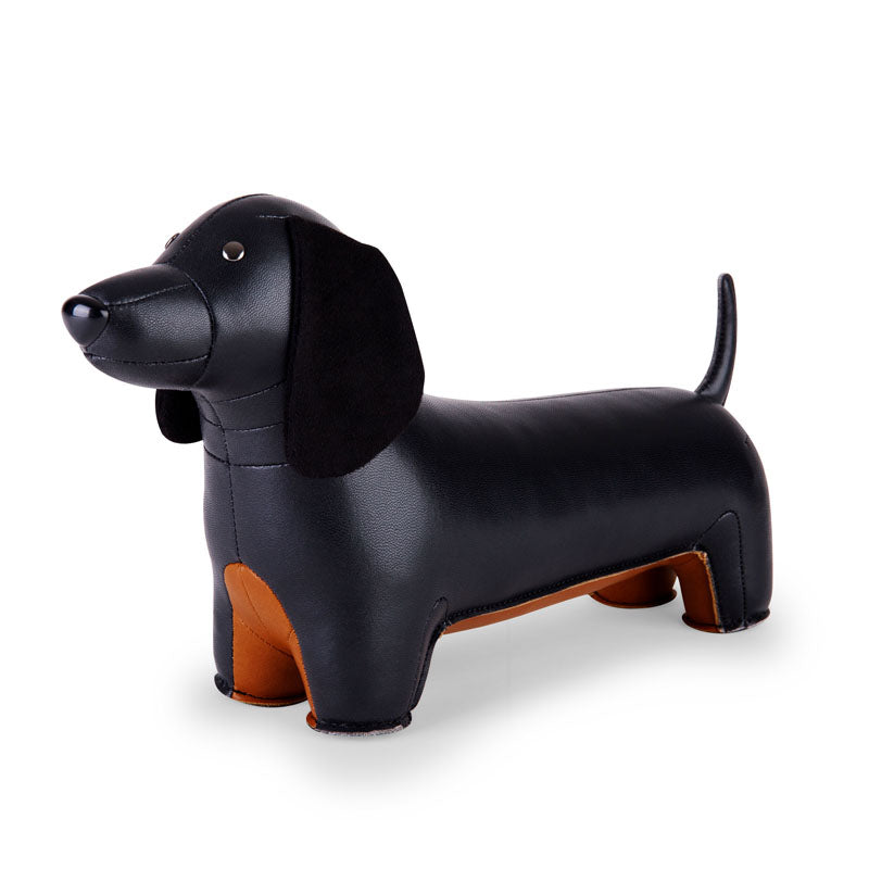 Dachshund Black Bookend