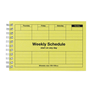 Dayfree Weekly Schedule | Neo Citron