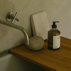 HAND WASH | ESCALIER | 375 ML styling on wooden board next to sink