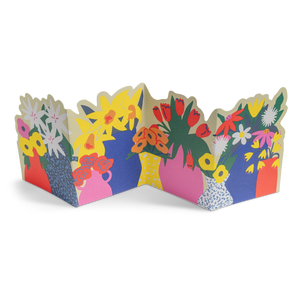 Floral Display | Naomi Wilkinson | Fold Out Concertina Card