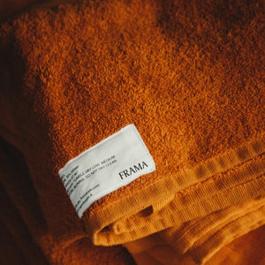 SERVIETTE LOURDE | ORANGE BRÛLÉ | ESSUIE-MAINS