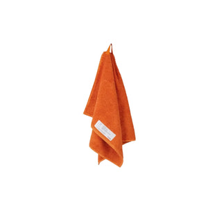 berlin frama heavy hand towel in burnt orange