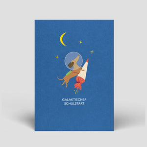 Galaktischer Schulstart | Postcard