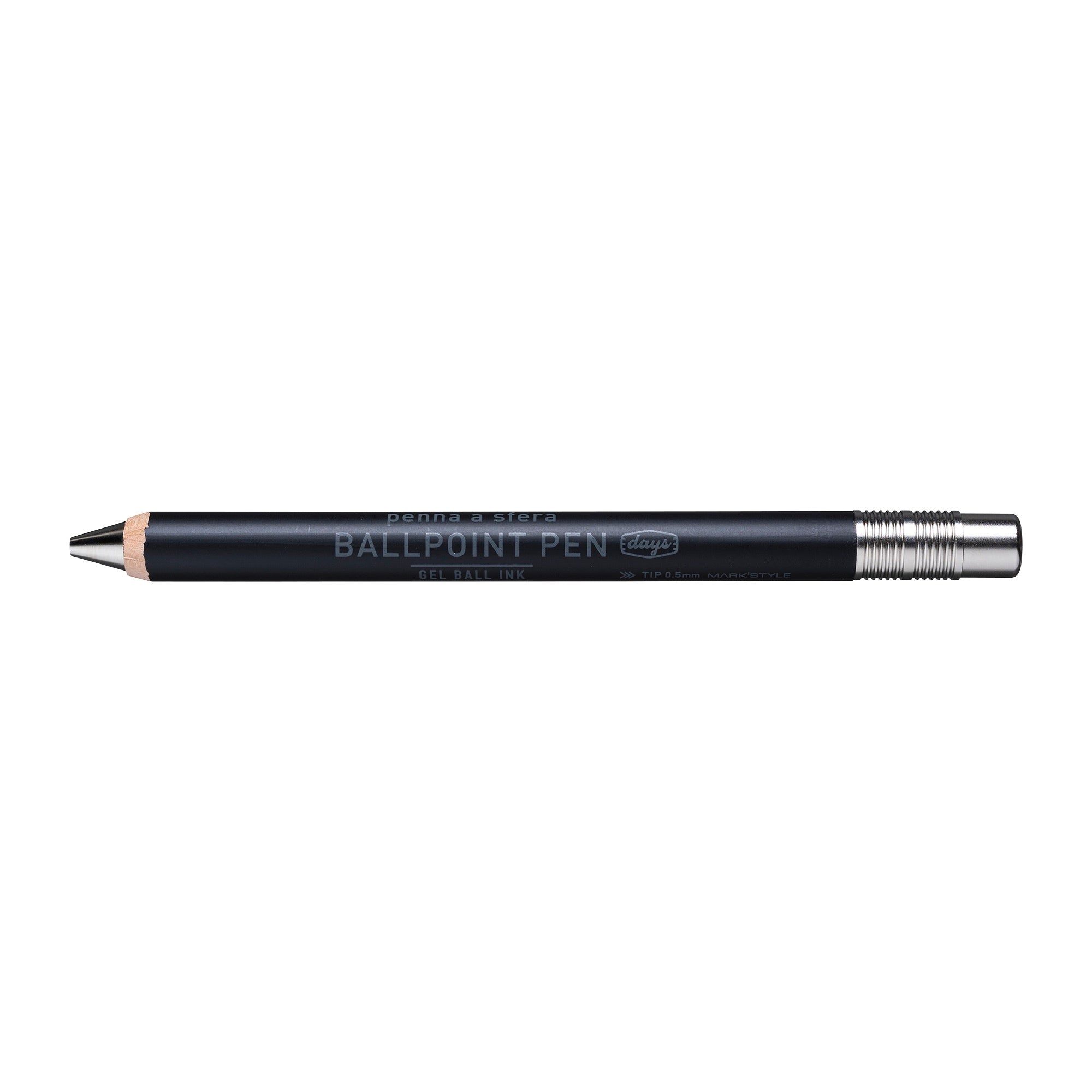 Gel Wood Ball Pen | MARK'S STYLE | DAYS | Black