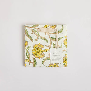 Hand Block Printed Gift Bags Small | Sunshine