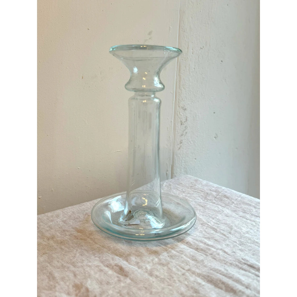 Porte-bougie transparent