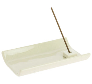 Porte-encens | Rectangle blanc