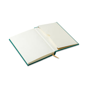 Hard Cover Suede Cloth Journal With Pocket | Linear Boxes