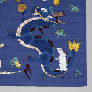 Japanese Fabric Gift Wrap/Scarf | Furoshiki | 70cm×70cm | Zodiac