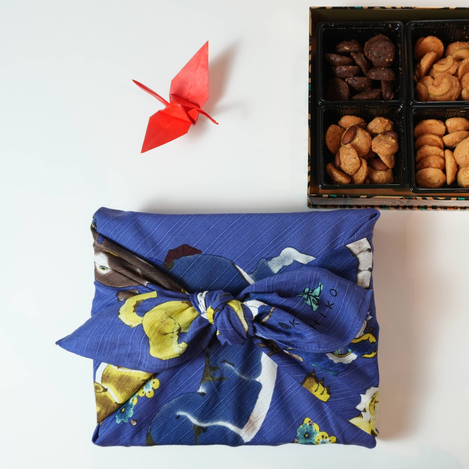 Japanese Fabric Gift Wrap/Scarf | Furoshiki | 70cm×70cm | Zodiac