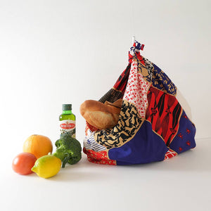 Japanese Fabric Gift Wrap/Scarf | Furoshiki | 90cm×90cm | Checkered Pattern