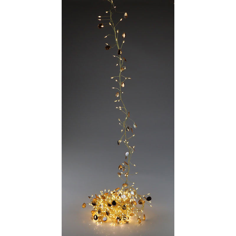 LED CLUSTER DROP GOLD