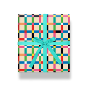 La Manmounia Light Check Roll Wrap | Kelly Hyatt