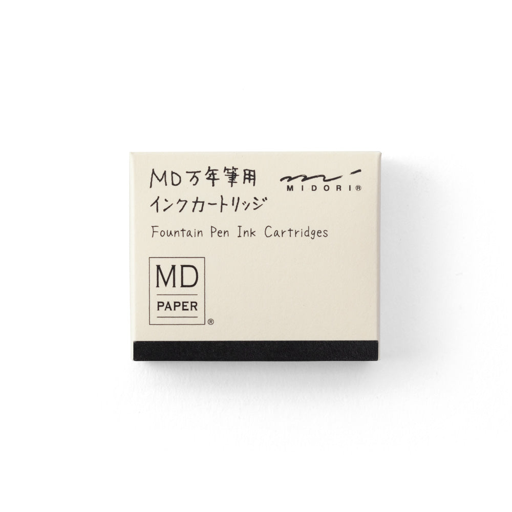 MD Fountain Pen Ink Cartridges Black