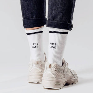 MORE LOVE - LESS HATE Socks