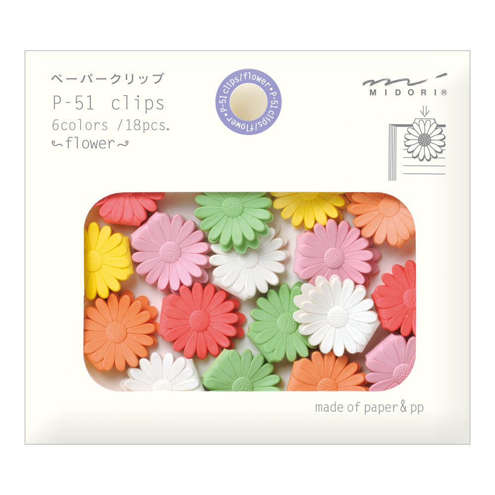 P-51 Clips Flower