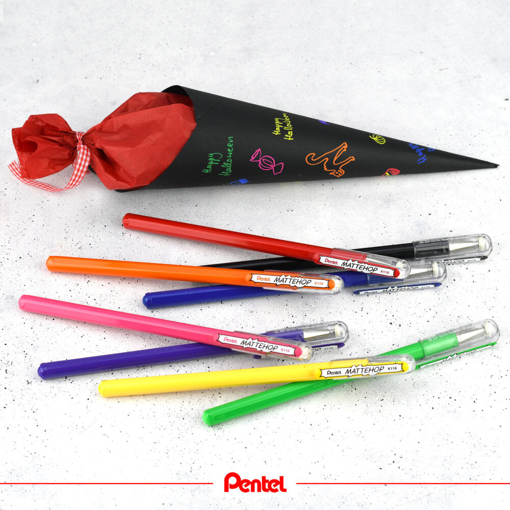 Pentel Mattehop 21-Piece Complete Box Set | 1.0mm