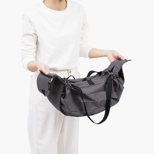 Pleated Compact Bag | Sumi | L