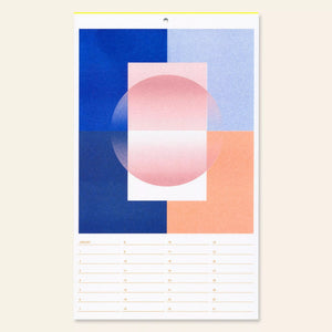 Risography Birthday Calendar