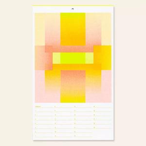 Risography Birthday Calendar