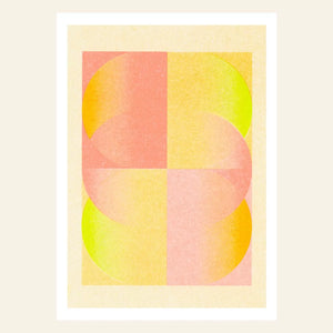 Risography postcard | August
