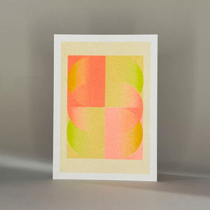 Risography postcard | August