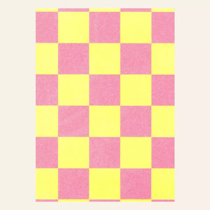 Risography postcard | Checkers