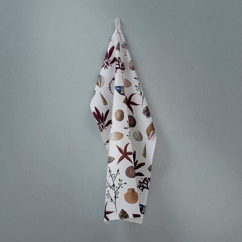Shells Tea Towel | Organic Cotton