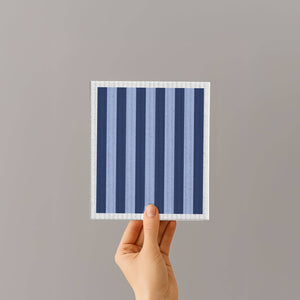 Sponge Cloth | Blue Stripes