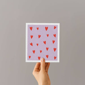 Sponge Cloth | Hearts