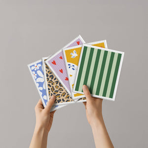 Sponge Cloth | Green Stripes