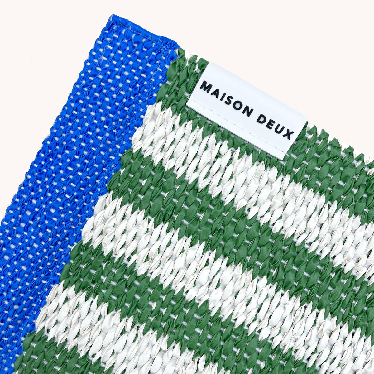 Stripe Door Mat Grass 50 x 70 cm