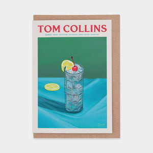 Tom Collins | Elin PK | Greetings Card